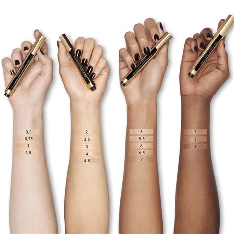 yves saint laurent touche éclat high cover radiant concealer|touche eclat concealer shades.